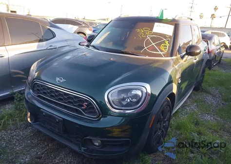 2019 Mini Countryman Cooper S z USA, uszkodzony, nr VIN WMZYT3C59K3E95158
